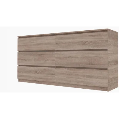 Chest of drawers 1500х376х730 mm Bright chipboard